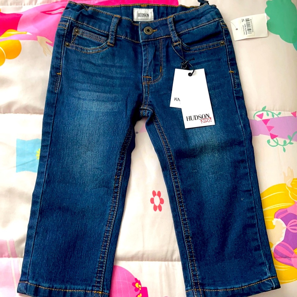 Brand new with tags Hudson Jeans for 18 month girl